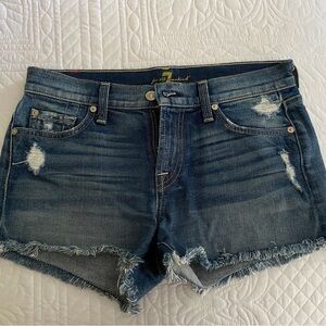 7 For All Mankind denim shorts